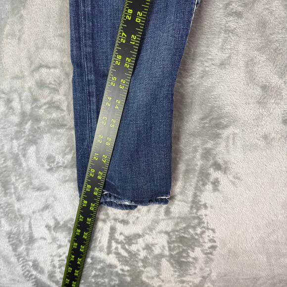 Rock Revival Dania easy skinny grunge punk Y2K embellished jeans womens 28x30 - Picture 10 of 11